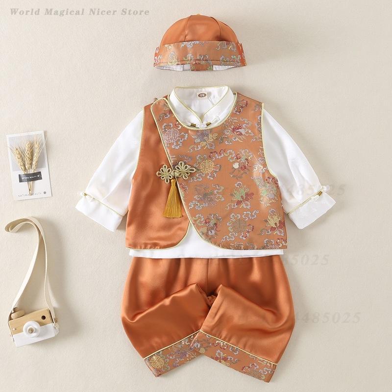 Summer Clothing For Baby Boy - Spring Summer Baby Tang Suit Kids