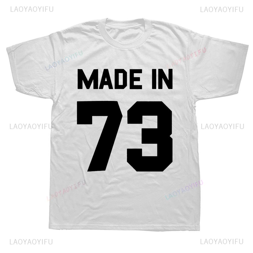 Summer Clothing Men Sale - Hot Sale Made in 73 Graphic