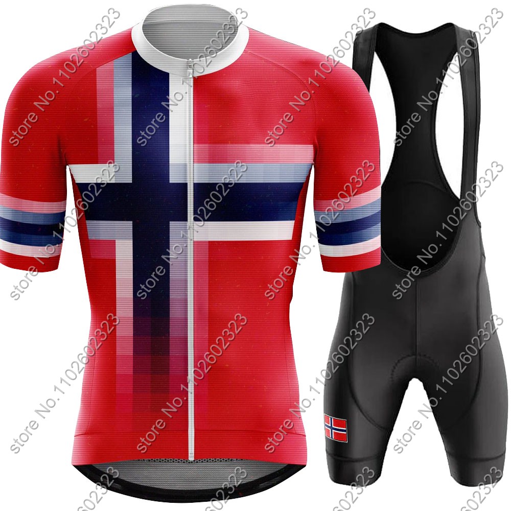 Summer Clothing Men Sale - 2024 Norway Cycling Jersey National Team
