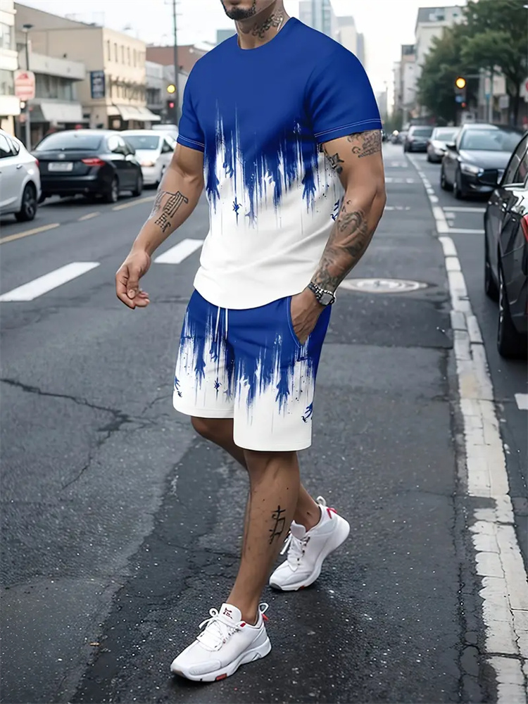 Men Women Gradient Texture T-s - Summer Clothing For Women recension och pris