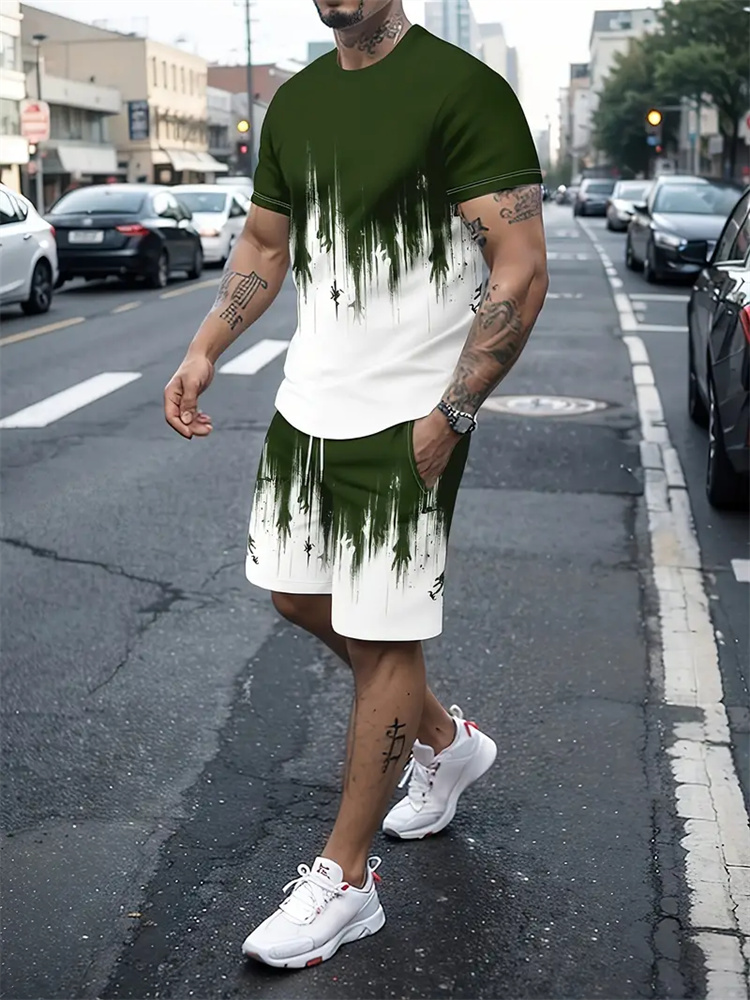 Men Women Gradient Texture T-s - Summer Clothing For Women recension och pris