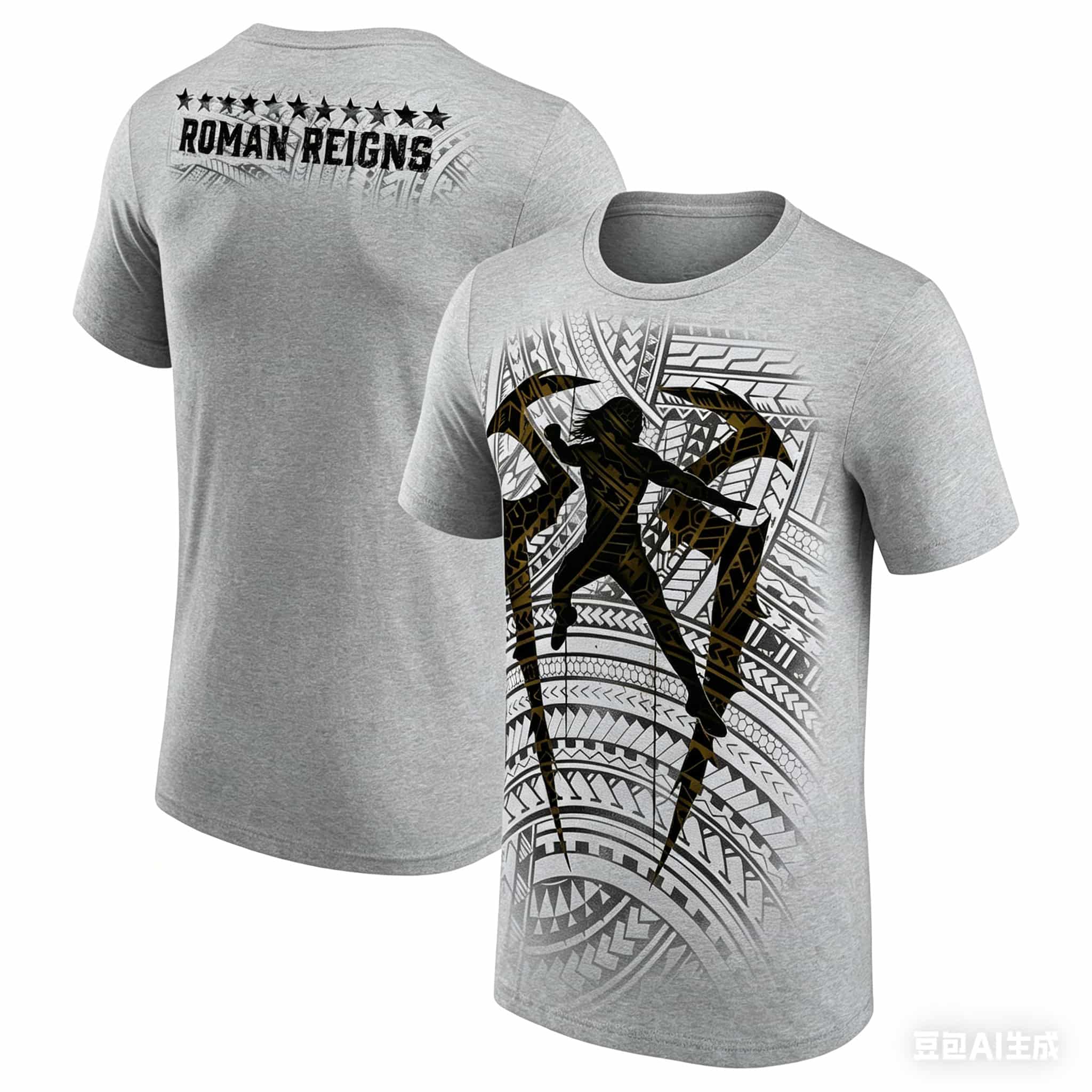 Roman Reigns Tribal Logo Print - Summer Reign Clothing recension och pris