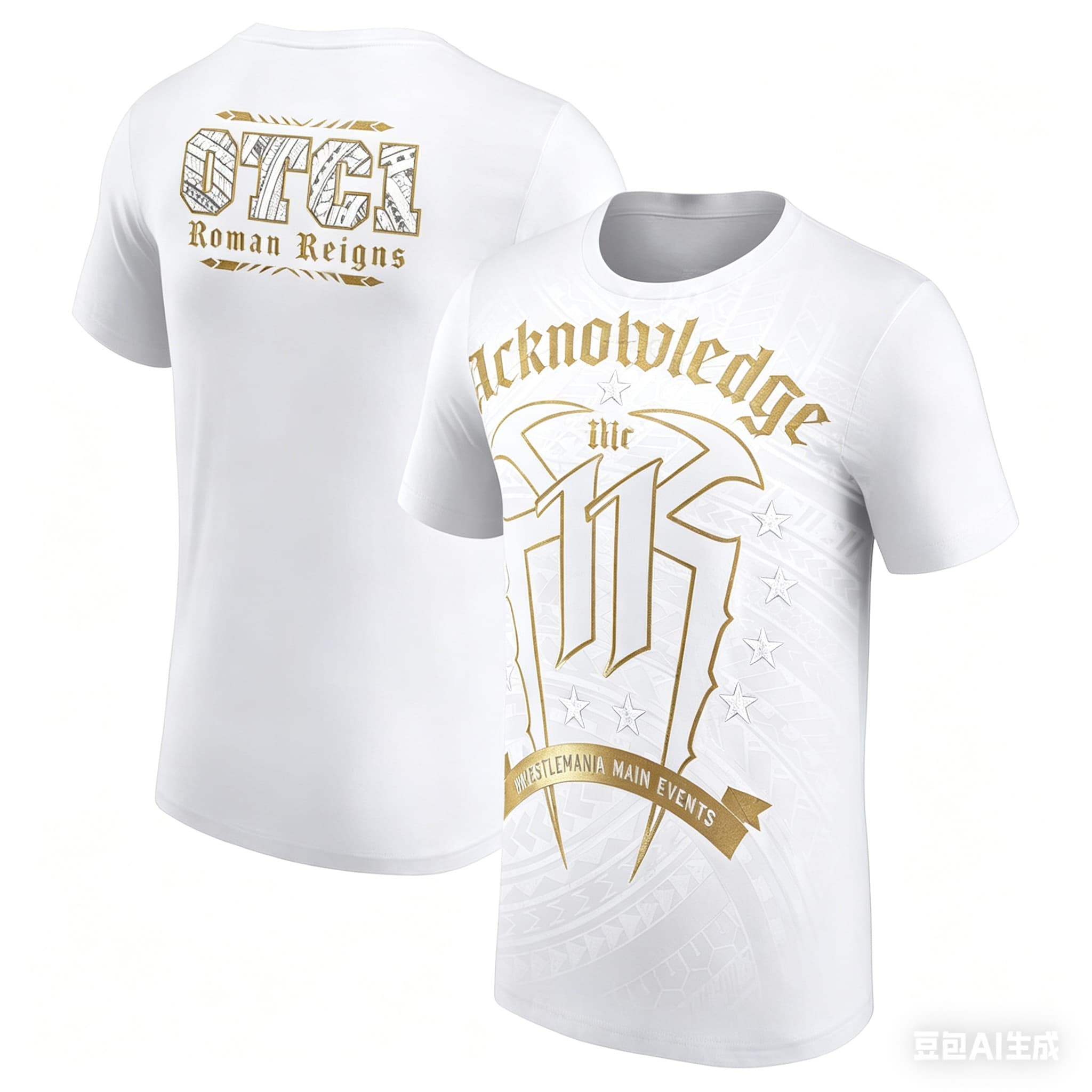 Model Roman Reigns Printed T-s - Summer Reign Clothing recension och pris