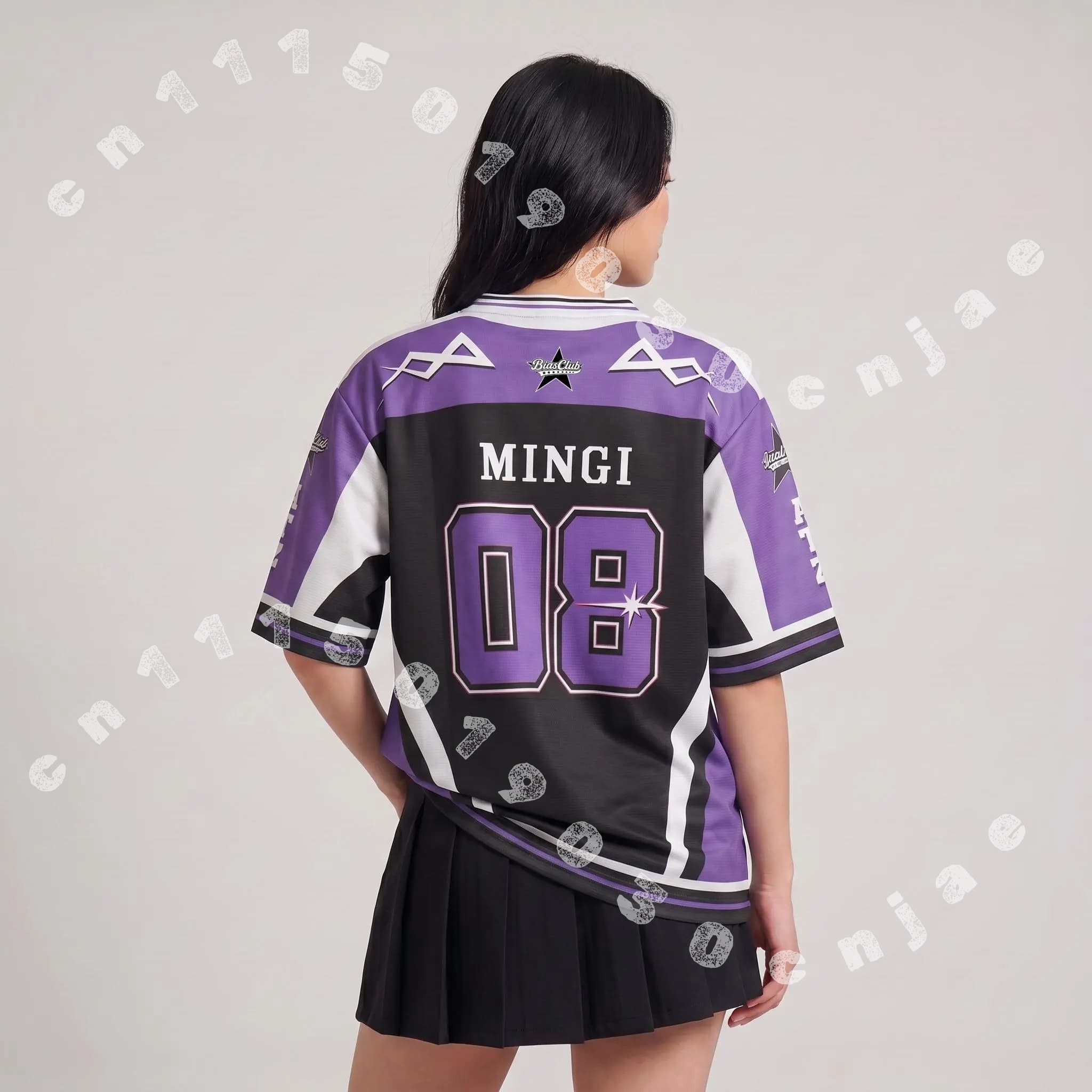 ATEEZ K-pop Jersey for Women a - Summer Clothing Uk recension och pris