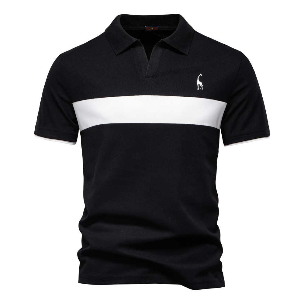 2025 New Summer Men‘s Polo Shi - Summer Clothing Colors recension och pris
