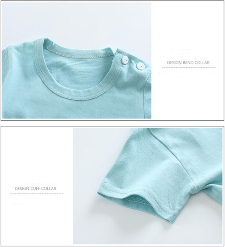 Cotton Tees+Shorts 2-piece Tra - Summer Clothing For Baby Boy recension och pris