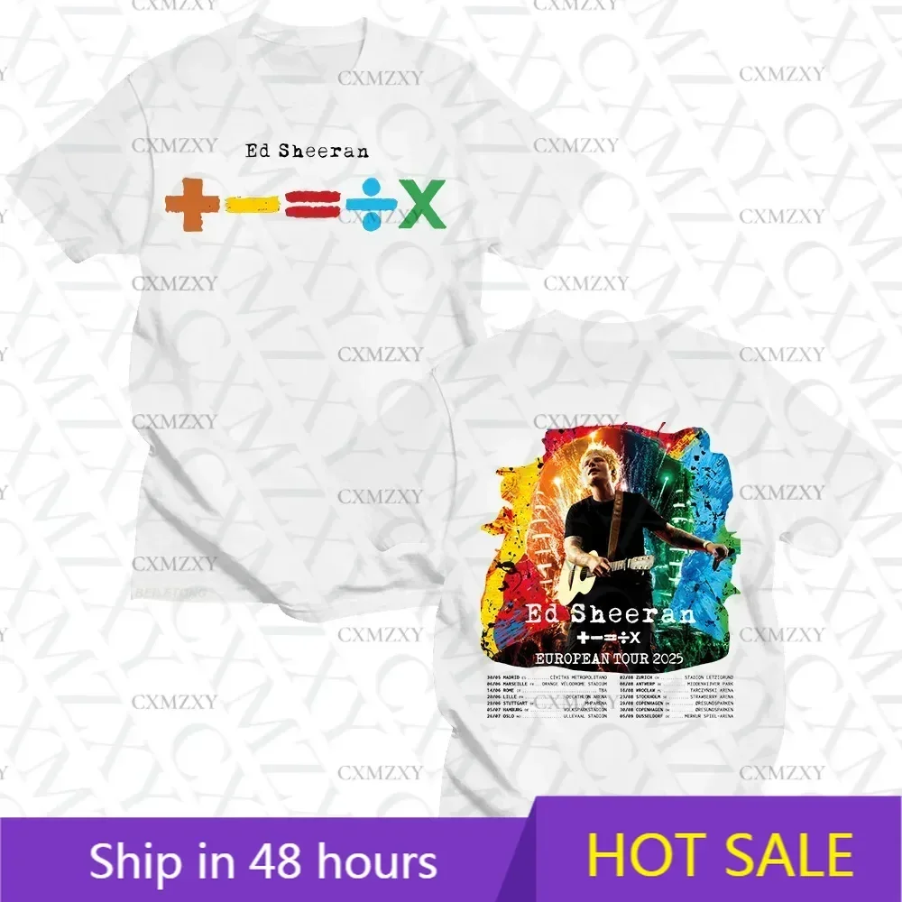 Ed Sheeran European Tour  T-sh - Summer Clothing Gif recension och pris