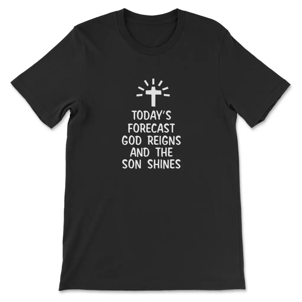Today's Forecast God Reigns T- - Summer Reign Clothing recension och pris