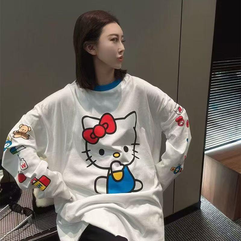 Long-Sleeved Hello Kitty Summe - Summer Clothing For Women recension och pris