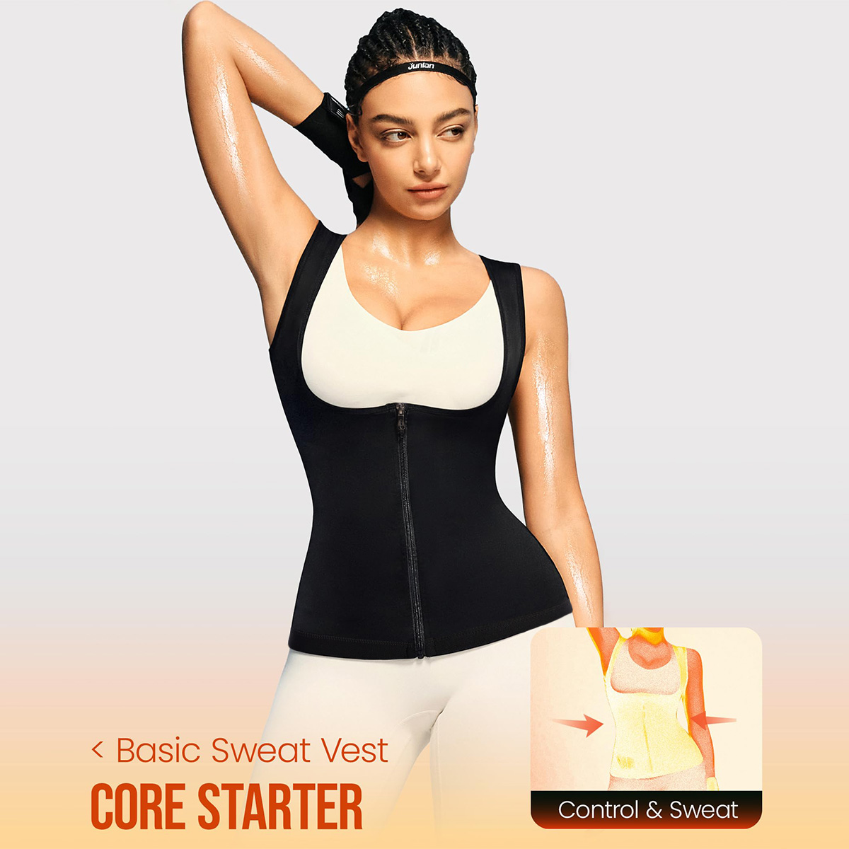 1PCS Women’s Sweat Vest for We - Tank Top Breathable recension och pris