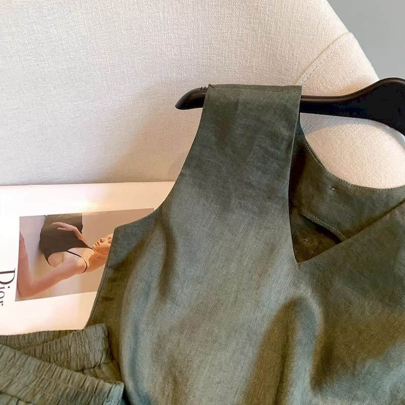 Shorts Sets Old-money Aestheti - Summer Clothing Old Money recension och pris