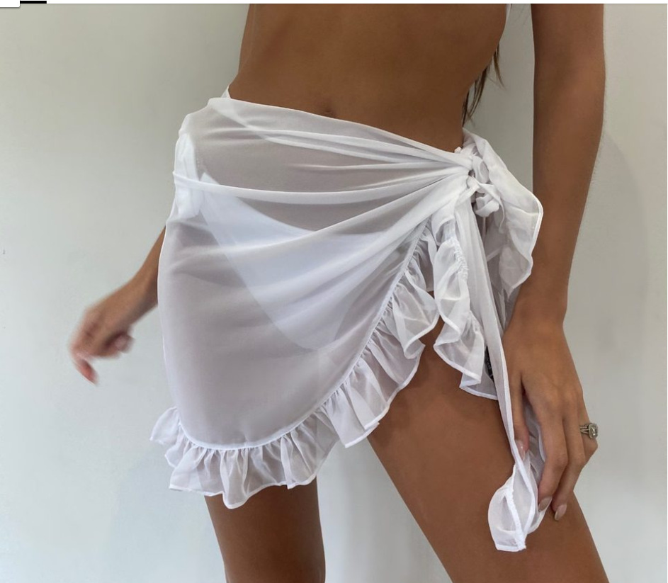 6 Colors Ruffle Bikini Cover U - Summer Clothing Colors recension och pris