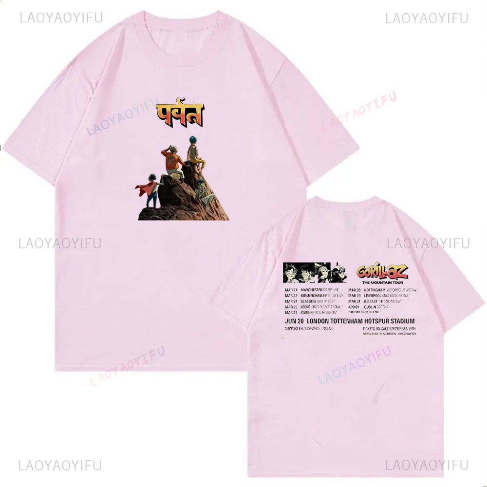 Unisex Cotton Tshirt Gorillaz  - Summer Clothing Uk recension och pris