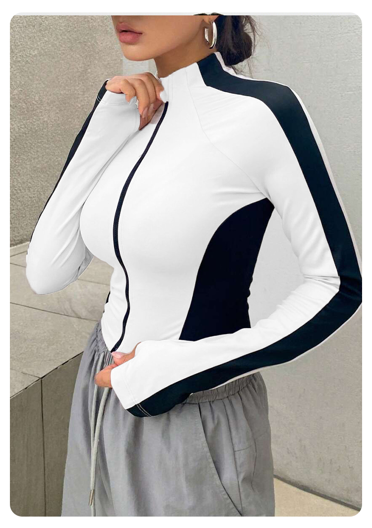 Yoga Clothes Stand Up Collar J - Summer Clothing For Women recension och pris