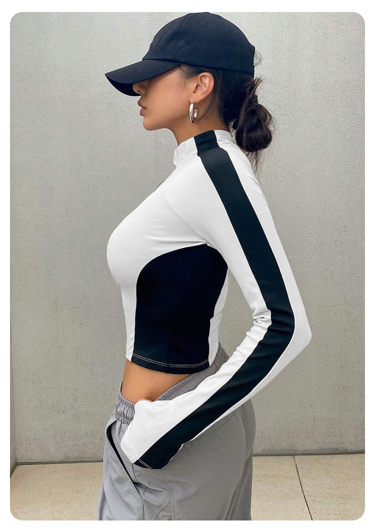 Yoga Clothes Stand Up Collar J - Summer Clothing For Women recension och pris