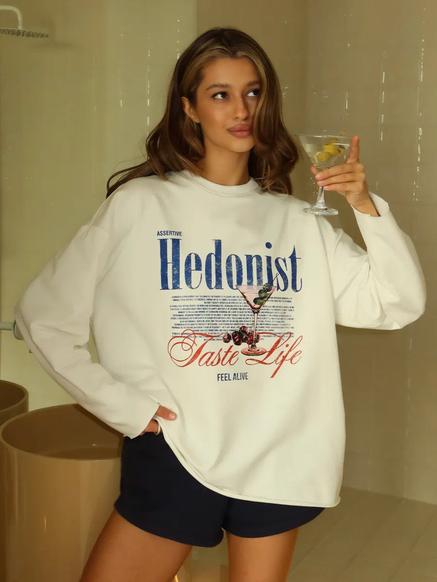 French Women Hedonist Letter P - Summer Clothing Old Money recension och pris