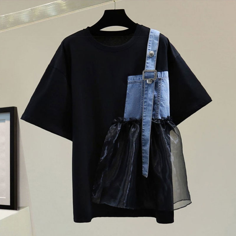 Streetwear Stylish Asymmetrica - Summer Gauze Clothing recension och pris