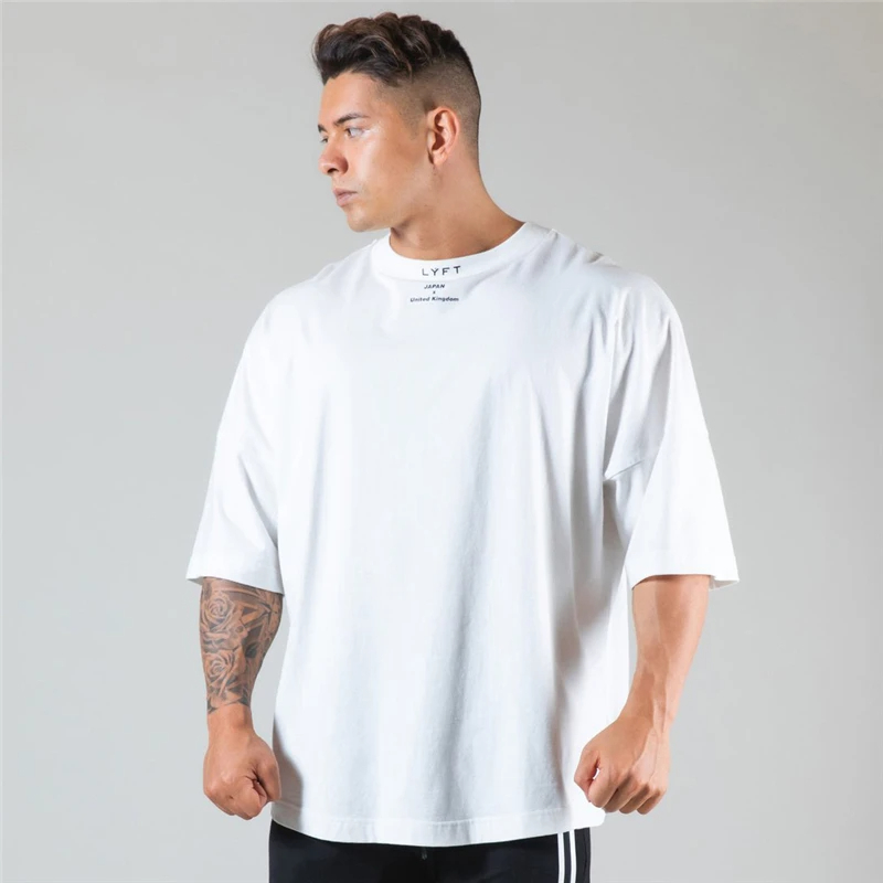 JAPAN&UK Harajuku Gym Shirt Sp - Summer Clothing Uk recension och pris
