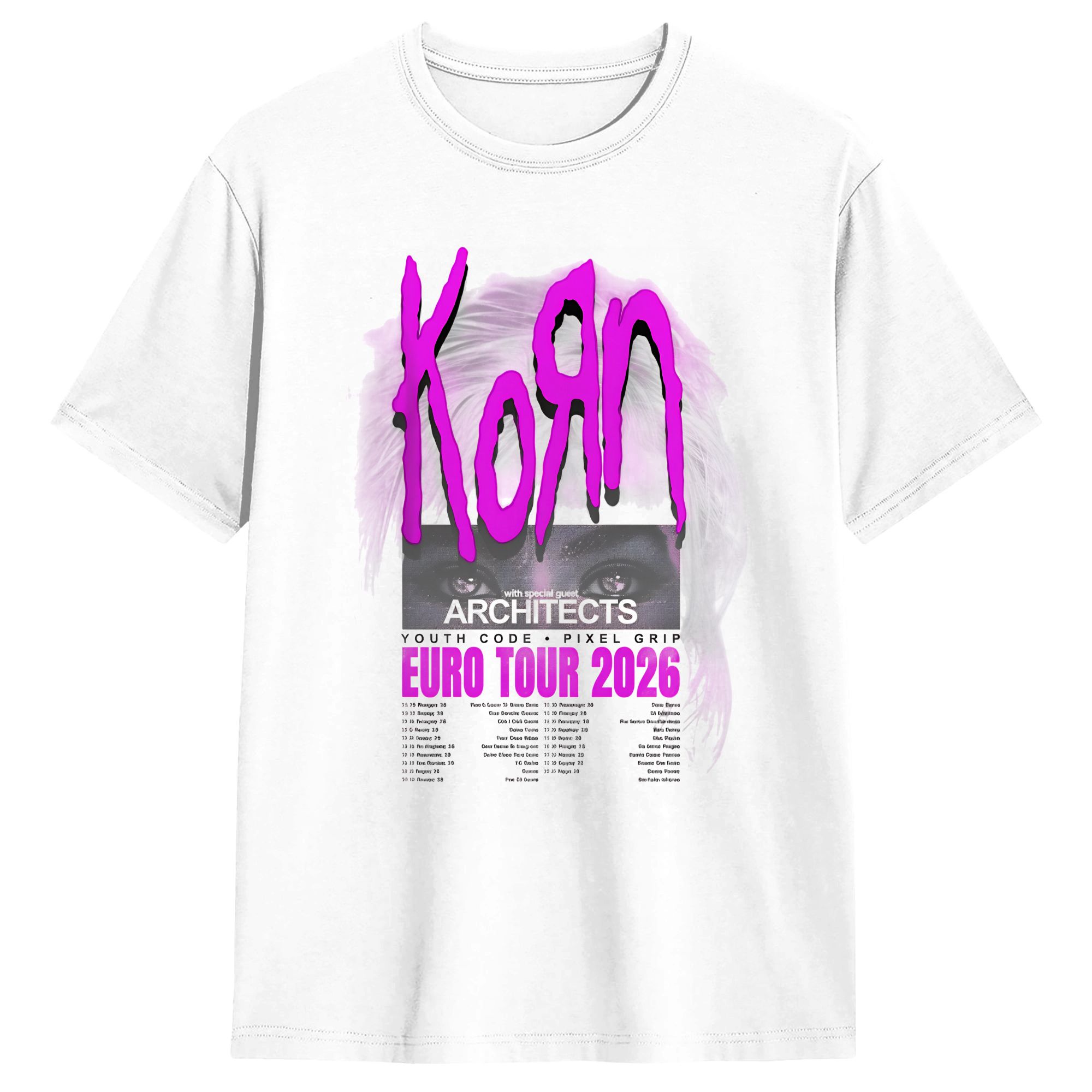 Korn Europe And UK Tour 2026 T - Summer Clothing Uk recension och pris
