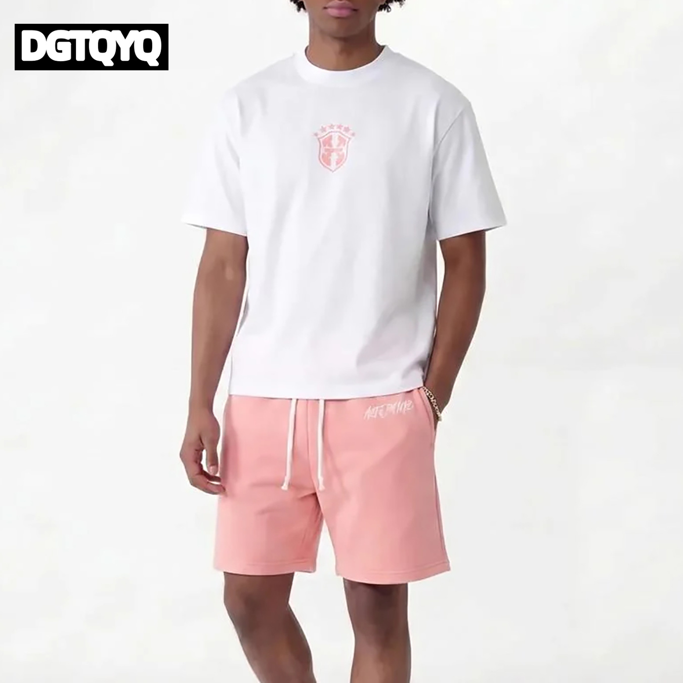 Man's Summer New Pink Embroide - Summer Clothing For Women recension och pris