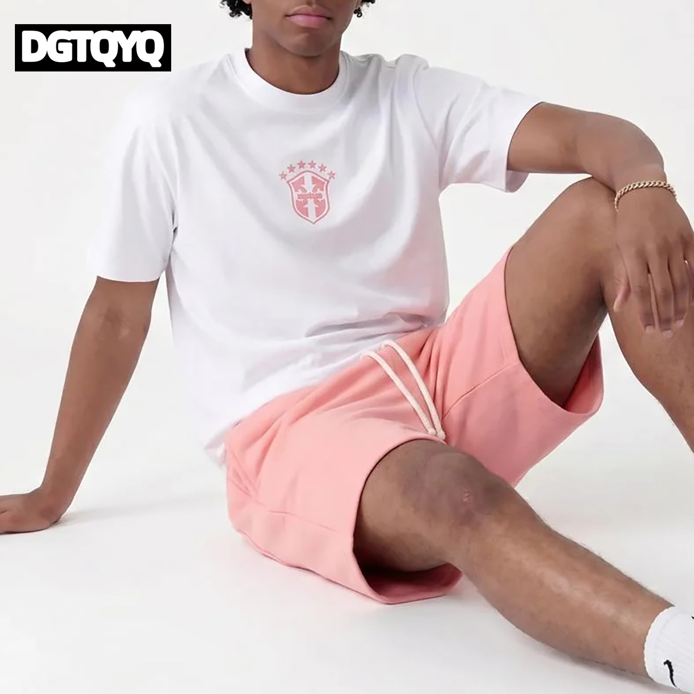 Man's Summer New Pink Embroide - Summer Clothing For Women recension och pris