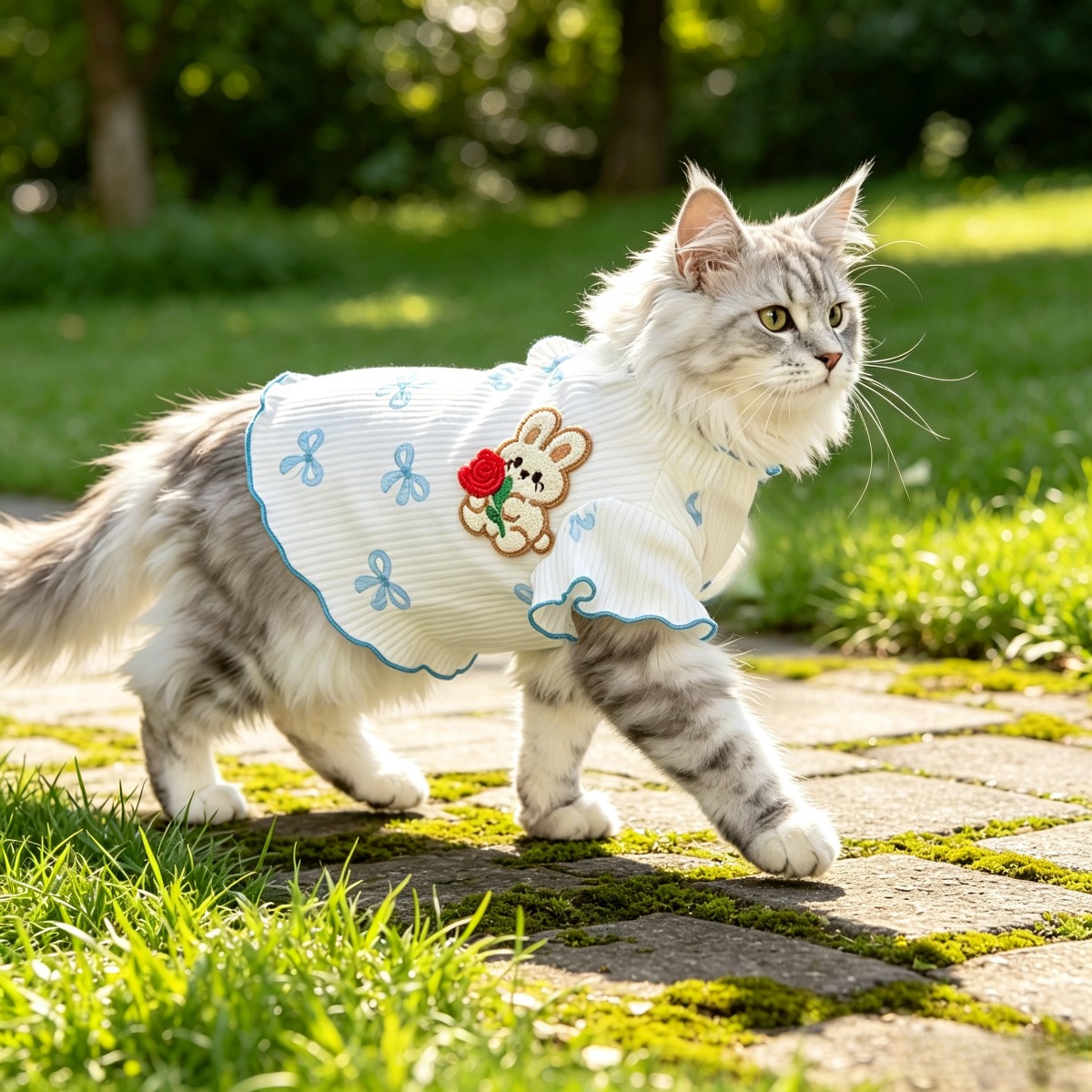 1PC  Dog Cat Shirt Pet Clothin - Summer Dog Clothing recension och pris