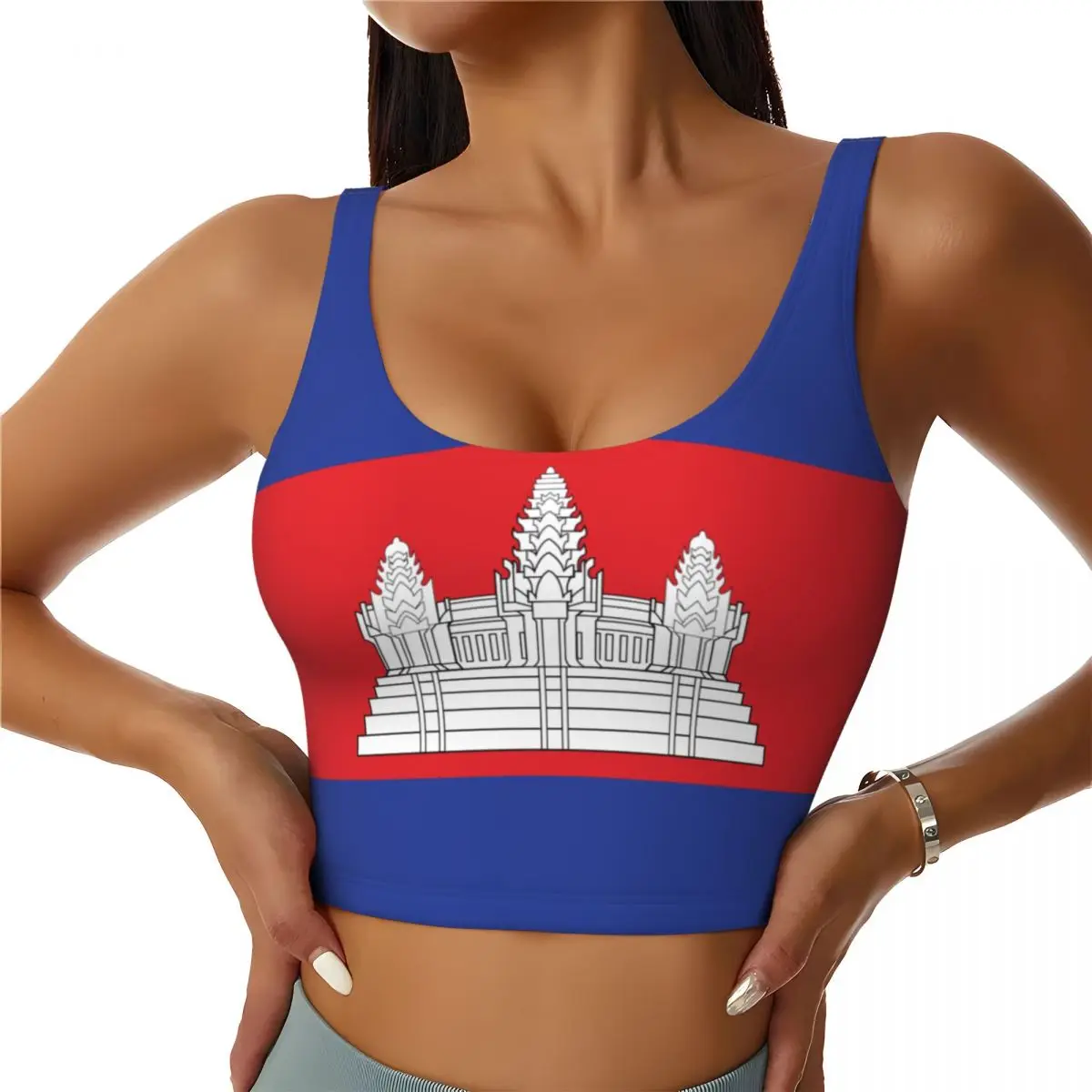 Yoga Vest Women Gym Sports Cro - Tank Top Breathable recension och pris