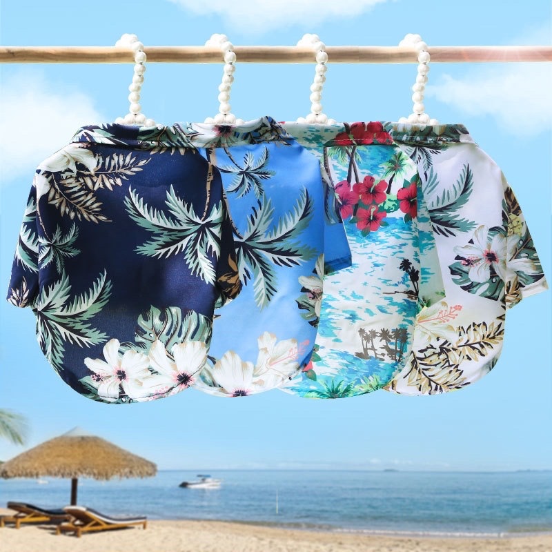 Hawaiian Style Pet Dog Clothe  - Summer Dog Clothing recension och pris