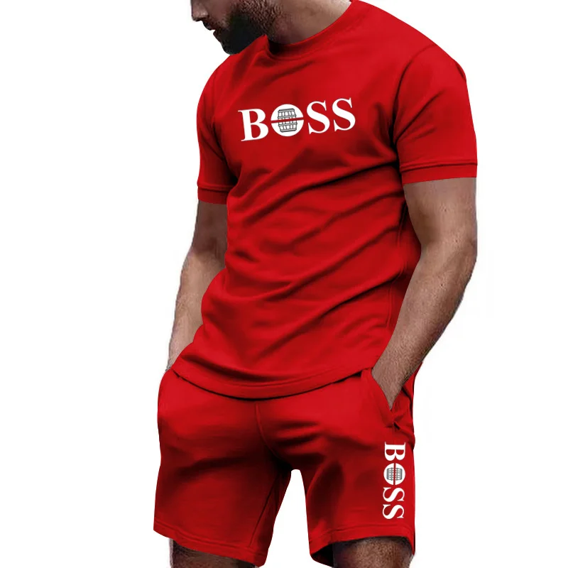 Men's two-piece sportswear sho - Summer Outdoor Clothing recension och pris