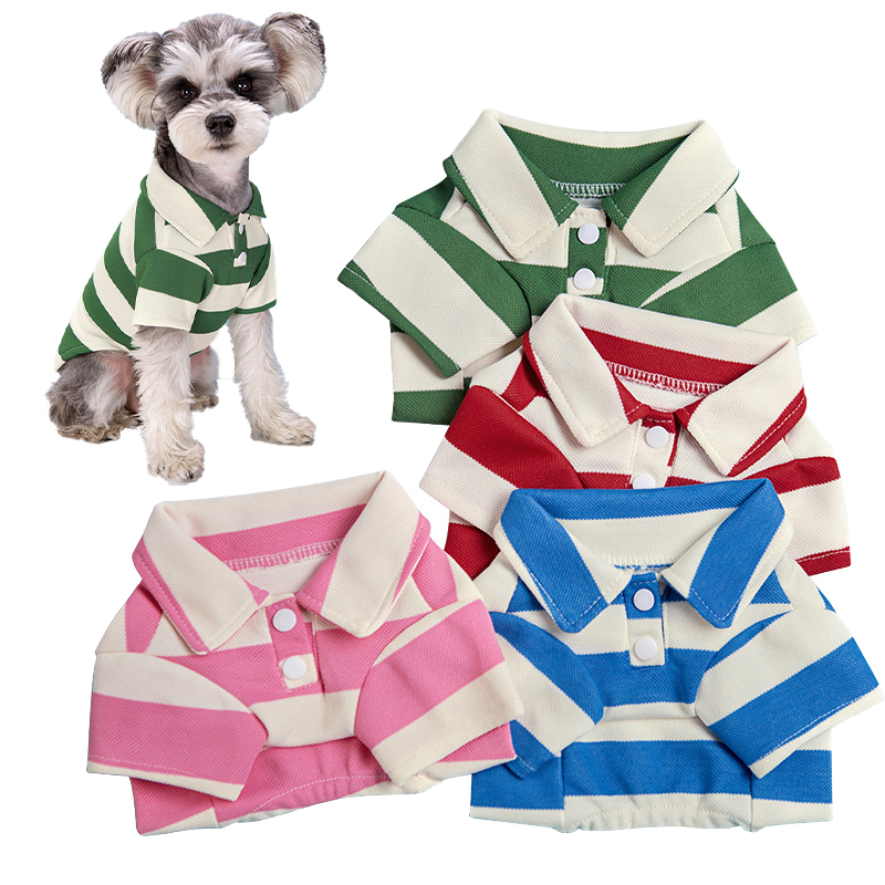 Pet Dog Polo Shirt Summer Dog  - Summer Dog Clothing recension och pris