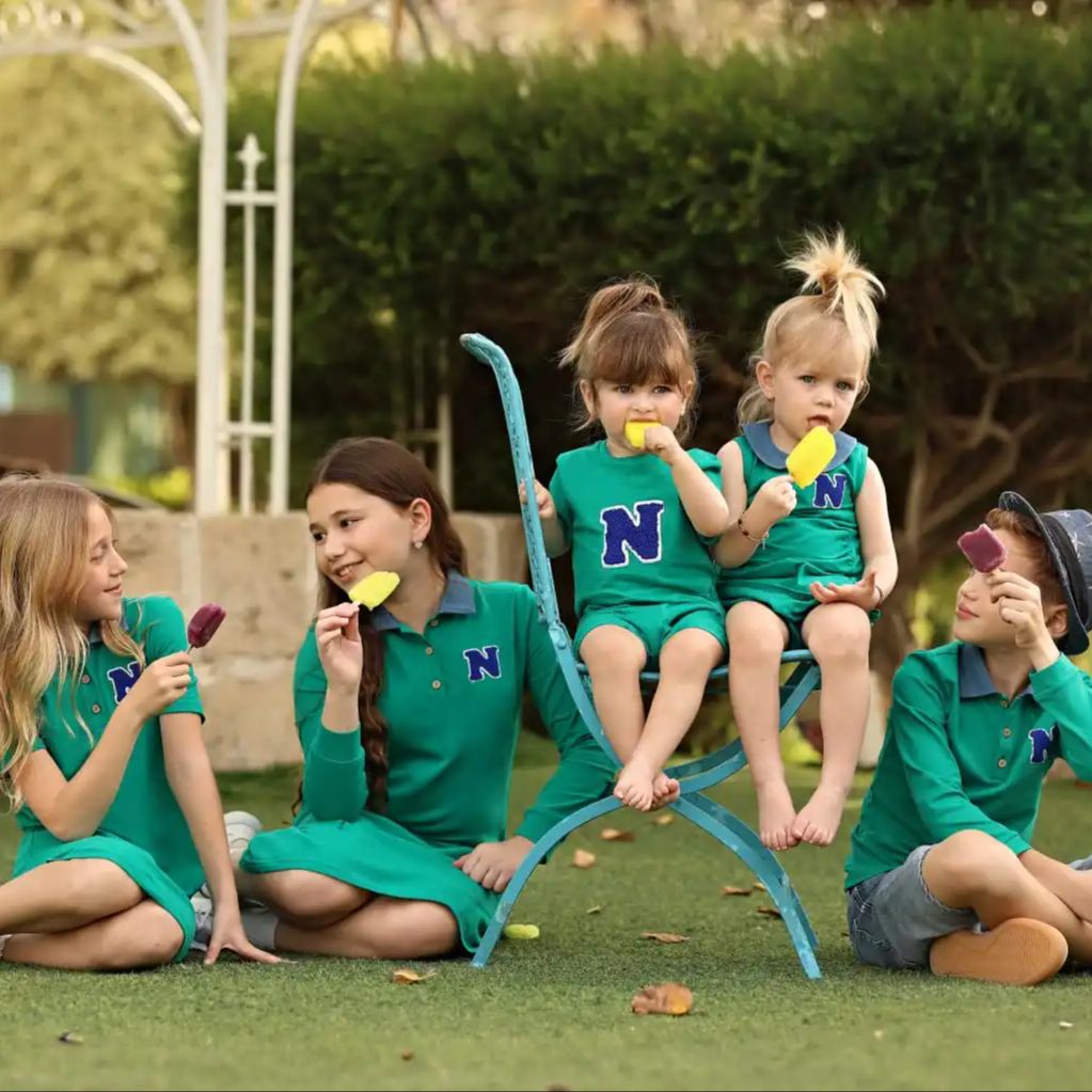 2026 Mali's SS Green Polo Coll - Summer Clothing For Baby Boy recension och pris