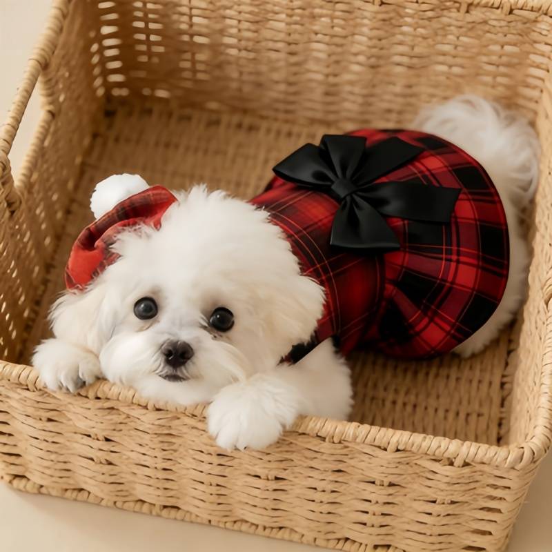 Pet Dog Clothes Plaid Shirt Su - Summer Dog Clothing recension och pris
