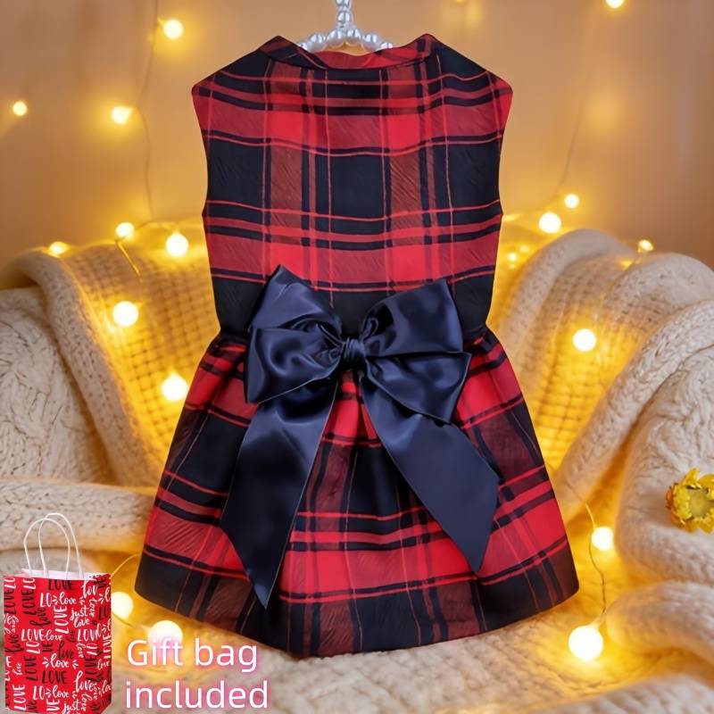 Pet Dog Clothes Plaid Shirt Su - Summer Dog Clothing recension och pris