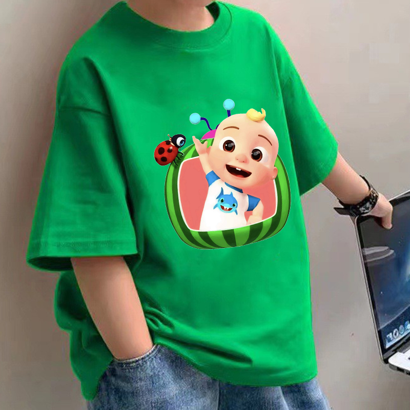 Cocomelons Baby T-Shirts Anime - Summer Clothing For Baby Boy recension och pris