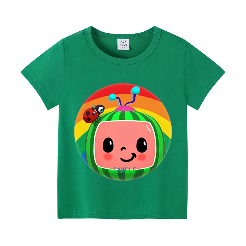 Cocomelons Baby T-Shirts Anime - Summer Clothing For Baby Boy recension och pris