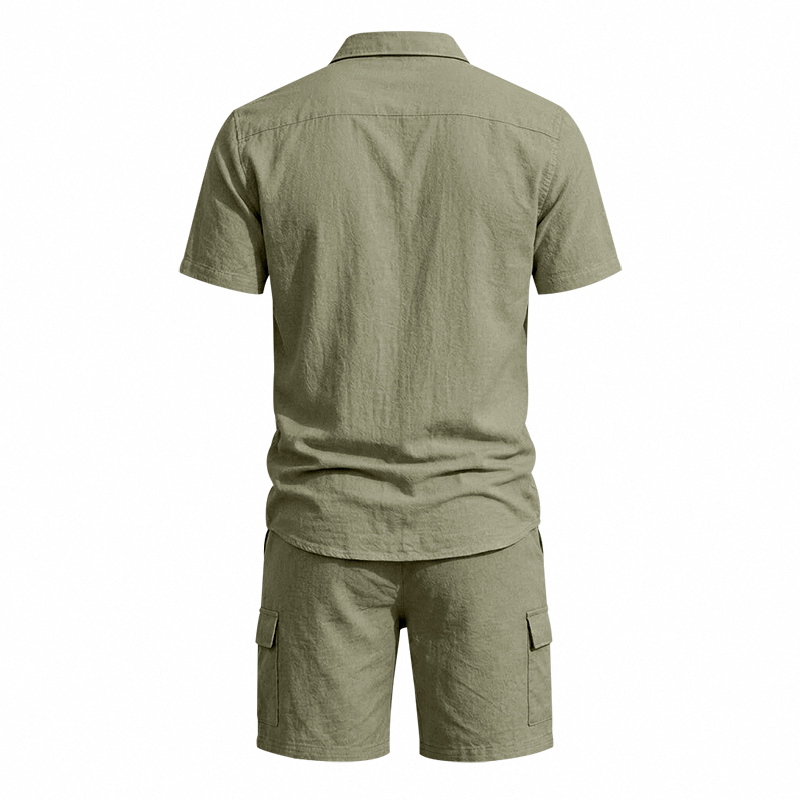 Men Summer American Linen Two  - Summer Outdoor Clothing recension och pris