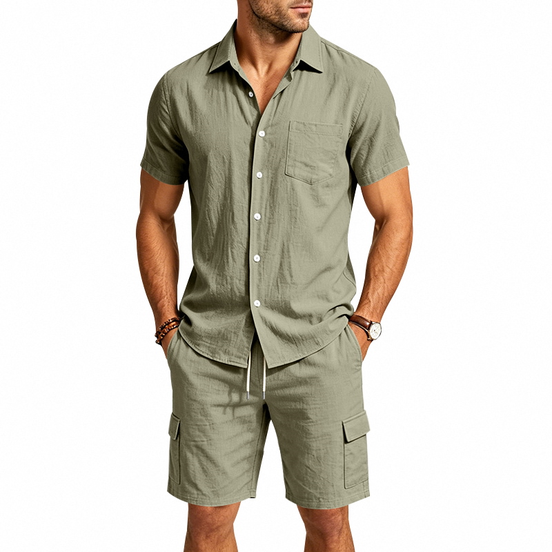 Men Summer American Linen Two  - Summer Outdoor Clothing recension och pris