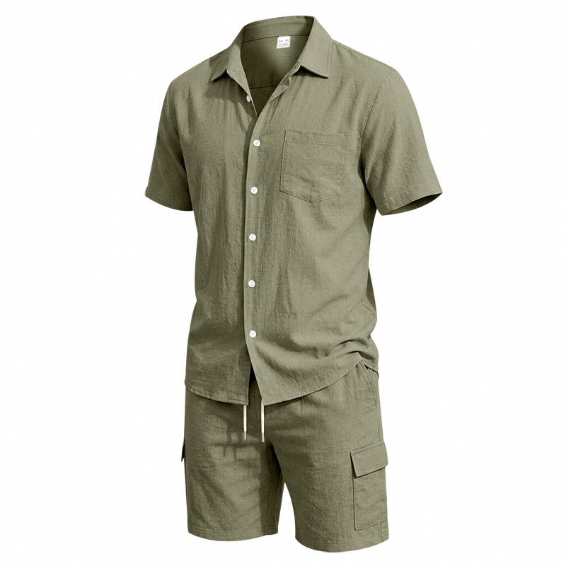 Men Summer American Linen Two  - Summer Outdoor Clothing recension och pris