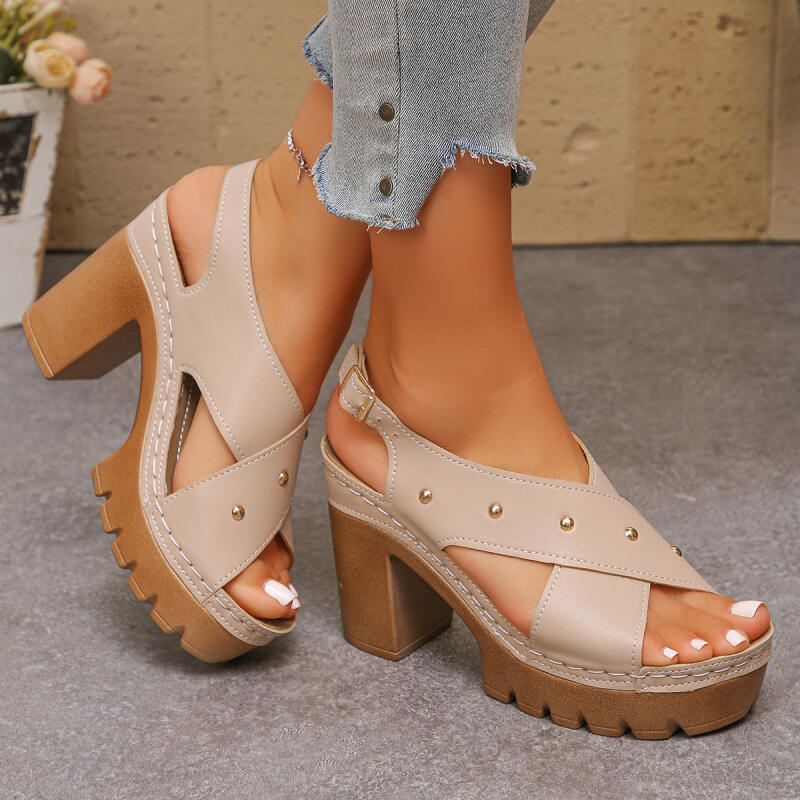 Vintage Super High Heel Cross  - Summer Clothing Dress recension och pris
